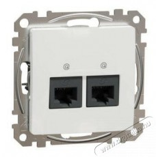 Schneider SDD111452 fehér SDD 2xRJ45 Cat5e UTP aljzat Egyéb - Nem forgalmazzuk ! - 396609