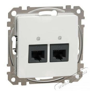 Schneider SDD111452 fehér SDD 2xRJ45 Cat5e UTP aljzat Egyéb - Nem forgalmazzuk ! - 396609