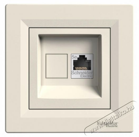 Schneider EPH4300123 ASFORA bézs 1xRJ45 Cat5e UTP aljzat Egyéb - Nem forgalmazzuk ! - 396592