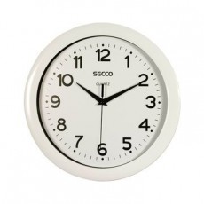 Secco S TS6026-77 falióra - fehér Háztartás / Otthon / Kültér - Óra - Fali óra - 340230