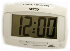 Secco S LS810-03 Ébresztőóra Háztartás / Otthon / Kültér - Óra - Ébresztőóra - 340196