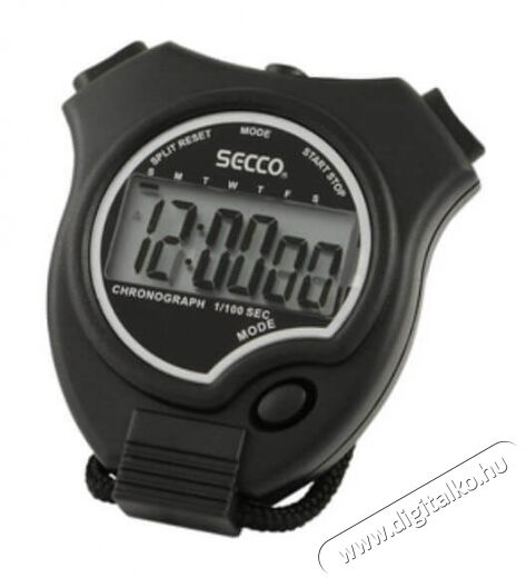 Secco S ST138/BK Stopperóra Háztartás / Otthon / Kültér - Óra - Stopper óra - 340208