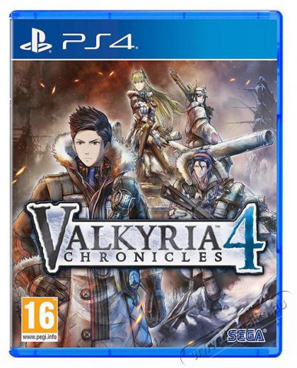 SEGA Valkyria Chronicles 4 PS4 játékszoftver Iroda és számítástechnika - Játék konzol - Playstation 4 (PS4) játék - 393836