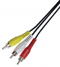 Sencor SAV 107-015 3 RCA hosszabbító kábel 1,5M Tv kiegészítők - Kábel / csatlakozó - RCA kábel - 260999