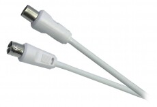 Sencor SAV 109-015W Koax antenna kábel 1,5M - fehér Tv kiegészítők - Kábel / csatlakozó - Koax antenna kábel - 261020