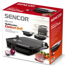 Sencor SBG 400 Kontaktgrill sütő Konyhai termékek - Konyhai kisgép (sütés / főzés / hűtés / ételkészítés) - Kontakt grill sütő / sütőlap - 260762