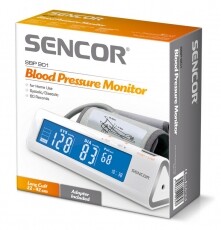 Sencor SBP 901 Vérnyomásmérő Szépségápolás / Egészség - Vérnyomásmérő - Felkaros vérnyomásmérő - 260903
