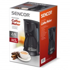 Sencor SCE 5000BK Kávéfőző - fekete Konyhai termékek - Kávéfőző / kávéörlő / kiegészítő - Filteres kávéfőző - 260718