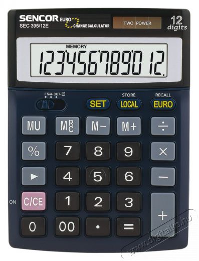 Sencor SEC 395/12E Számológép Iroda és számítástechnika - Számológép - Irodai - 261067