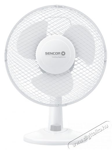 Sencor SFE 3020WH Asztali ventilátor 30 cm átmérővel Háztartás / Otthon / Kültér - Ventilátor / Légkondicionáló - Asztali ventilátor - 270424