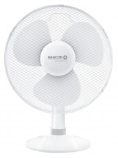 Sencor SFE 4030WH Asztali ventilátor 40 cm átmérővel Háztartás / Otthon / Kültér - Ventilátor / Légkondicionáló - Asztali ventilátor - 270425