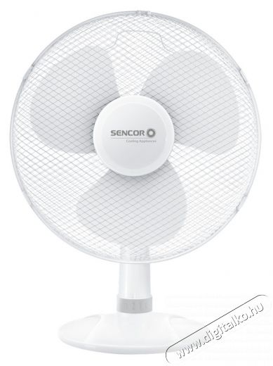 Sencor SFE 4030WH Asztali ventilátor 40 cm átmérővel Háztartás / Otthon / Kültér - Ventilátor / Légkondicionáló - Asztali ventilátor - 270425