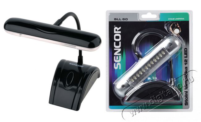 Sencor SLL 60 LED-es asztali lámpa Háztartás / Otthon / Kültér - Világítás / elektromosság - Asztali lámpa - 260934