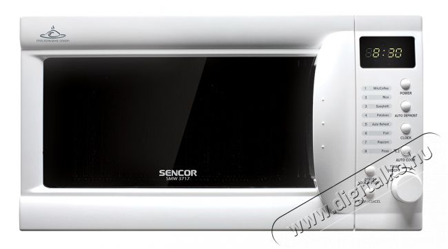 Sencor SMW 3717 Mikrohullámú sütő Konyhai termékek - Mikrohullámú sütő - Mikrohullámú sütő (szabadonálló) - 260628
