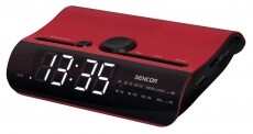 Sencor SRC 140 Rádiós ébresztőóra - piros Audio-Video / Hifi / Multimédia - Rádió / órás rádió - Ébresztőórás rádió - 260560