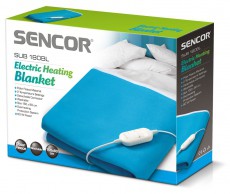 Sencor SUB 180BL Elektromos ágymelegítő - kék Szépségápolás / Egészség - Melegítés - Elektromos ágymelegítő - 260860