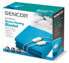 Sencor SUB 281BL Elektromos ágymelegítő - kék Szépségápolás / Egészség - Melegítés - Elektromos ágymelegítő - 260862