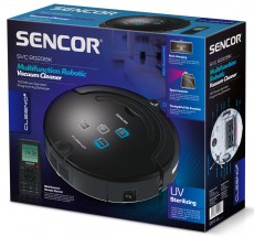 Sencor SVC 9020BK CLEENO Robotporszívó - fekete Háztartás / Otthon / Kültér - Porszívó / takarítógép - Robotporszívó - 270379