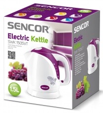 Sencor SWK 1505VT Vízforraló - fehér/lila Konyhai termékek - Vízforraló / teafőző - 260731