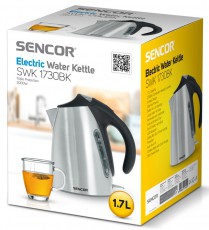 Sencor SWK 1730BK Vízforraló - acél/fekete Konyhai termékek - Vízforraló / teafőző - 270402