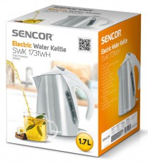 Sencor SWK 1731WH Vízforraló - acél/fehér Konyhai termékek - Vízforraló / teafőző - 270403