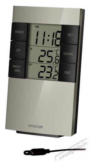 Sencor SWS 11 Időjárás állomás Háztartás / Otthon / Kültér - Lakásfelszerelés - Időjárás állomás - 260510