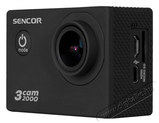 Sencor 3CAM 2000 sportkamera Fényképezőgép / kamera - Sport kamera - 1080p Full HD felbontású - 300475