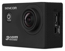 Sencor 3CAM 5200W sportkamera Fényképezőgép / kamera - Sport kamera - 1080p Full HD felbontású - 291867