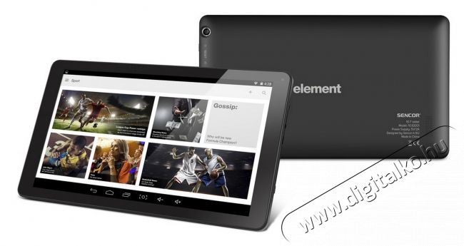 Sencor Element 10.1Q001 tablet Mobil / Kommunikáció / Smart - Tablet - Android tablet - 303321