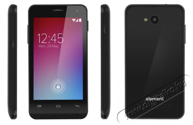 Sencor Element P403 - fekete Mobil / Kommunikáció / Smart - Okostelefon - Android - 297253