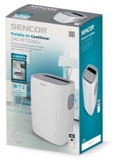 Sencor SAC MT1224CH Mobilklíma(12000BTU) Háztartás / Otthon / Kültér - Ventilátor / Légkondicionáló - Mobil klíma - 353297