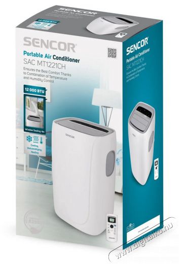 Sencor SAC MT1221CH Mobilklíma Háztartás / Otthon / Kültér - Ventilátor / Légkondicionáló - Mobil klíma - 349271