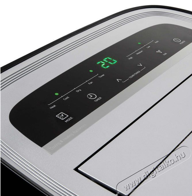 Sencor SAC MT1225CH Mobilklíma - fekete Háztartás / Otthon / Kültér - Ventilátor / Légkondicionáló - Mobil klíma - 353298