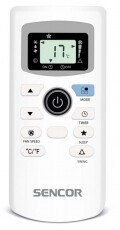 Sencor SAC MT1225CH Mobilklíma - fekete Háztartás / Otthon / Kültér - Ventilátor / Légkondicionáló - Mobil klíma - 353298