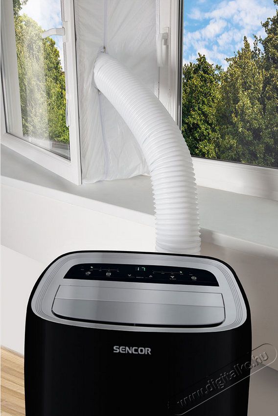 Sencor SAC MT9021C Mobilklíma (9000BTU) Háztartás / Otthon / Kültér - Ventilátor / Légkondicionáló - Mobil klíma - 361476