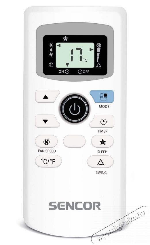 Sencor SAC MT9021C Mobilklíma (9000BTU) Háztartás / Otthon / Kültér - Ventilátor / Légkondicionáló - Mobil klíma - 361476