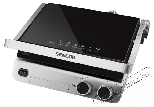Sencor SBG 5000BK kontakt grill Konyhai termékek - Konyhai kisgép (sütés / főzés / hűtés / ételkészítés) - Kontakt grill sütő / sütőlap - 323401