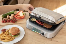 Sencor SBG 6231SS kontakt Grill Konyhai termékek - Konyhai kisgép (sütés / főzés / hűtés / ételkészítés) - Kontakt grill sütő / sütőlap - 361477