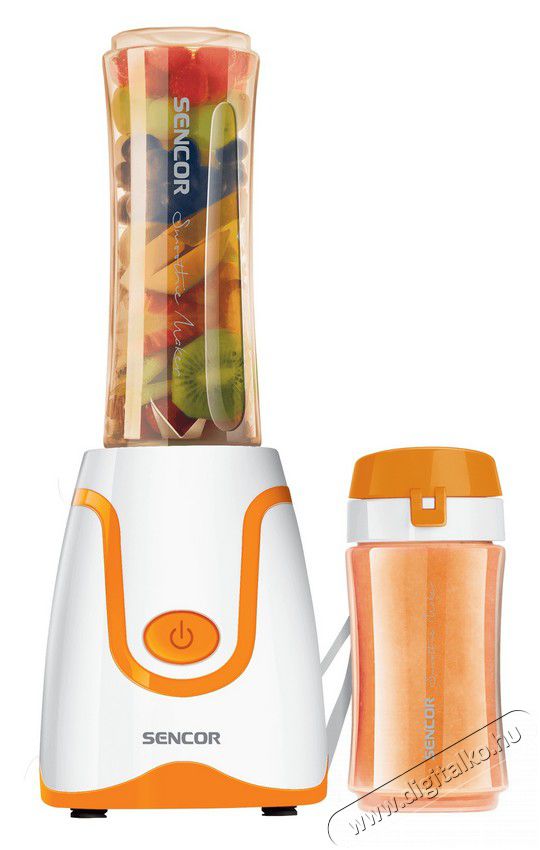 Sencor SBL 2213OR Smoothie mixer - narancssárga Konyhai termékek - Konyhai kisgép (előkészítés / feldolgozás) - Turmixgép - 342544
