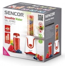 Sencor SBL 2214RD Smoothie Mixer - piros Konyhai termékek - Konyhai kisgép (előkészítés / feldolgozás) - Turmixgép - 342545