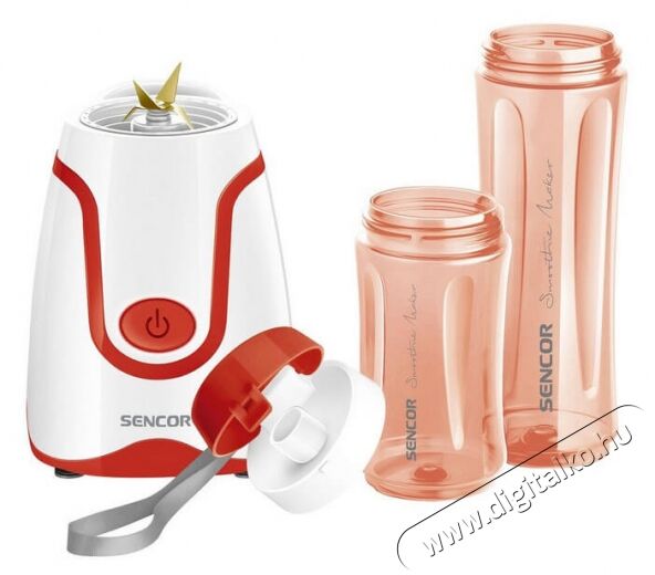 Sencor SBL 2214RD Smoothie Mixer - piros Konyhai termékek - Konyhai kisgép (előkészítés / feldolgozás) - Turmixgép - 342545