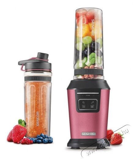 Sencor SBL 7074RD Smoothie mixer - piros Konyhai termékek - Konyhai kisgép (előkészítés / feldolgozás) - Turmixgép - 342555