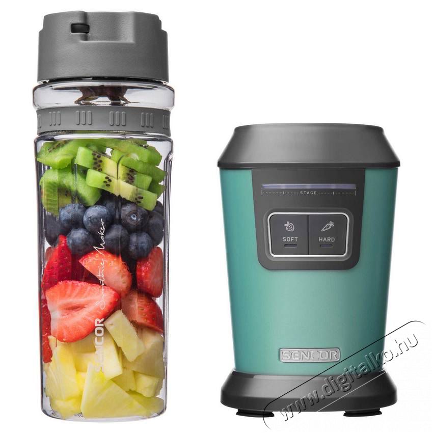 Sencor SBL 7171GR Smoothie maker turmixgép - türkíz-zöld Konyhai termékek - Konyhai kisgép (előkészítés / feldolgozás) - Turmixgép - 351964