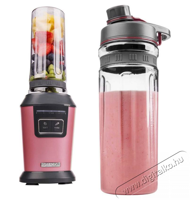 Sencor SBL 7174RD Smoothie maker - piros Konyhai termékek - Konyhai kisgép (előkészítés / feldolgozás) - Turmixgép - 351967