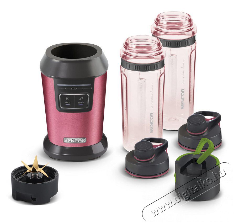 Sencor SBL 7174RD Smoothie maker - piros Konyhai termékek - Konyhai kisgép (előkészítés / feldolgozás) - Turmixgép - 351967