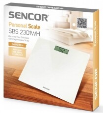 Sencor SBS 2301WH személymérleg Szépségápolás / Egészség - Mérleg - Személy mérleg - 336075
