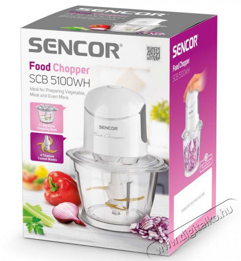 Sencor SCB 5100WH aprító Konyhai termékek - Konyhai kisgép (előkészítés / feldolgozás) - Aprító / daráló - 336080