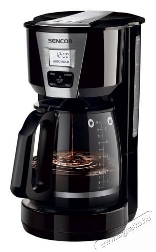 Sencor SCE 5070BK kávéfőző Konyhai termékek - Kávéfőző / kávéörlő / kiegészítő - Filteres kávéfőző - 342560