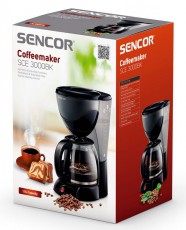 Sencor SCE 3000BK kávéfőző Konyhai termékek - Kávéfőző / kávéörlő / kiegészítő - Filteres kávéfőző - 297432