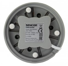 Sencor SCG 1050WH Elektromos kávédaráló - fehér Konyhai termékek - Kávéfőző / kávéörlő / kiegészítő - Kávédaráló / őrlő - 274771